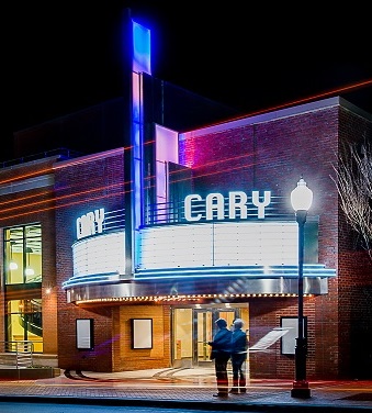 The Cary Theater Exterior