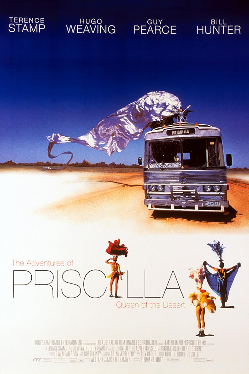 The Adventures of Priscilla Queen of the Desert poster