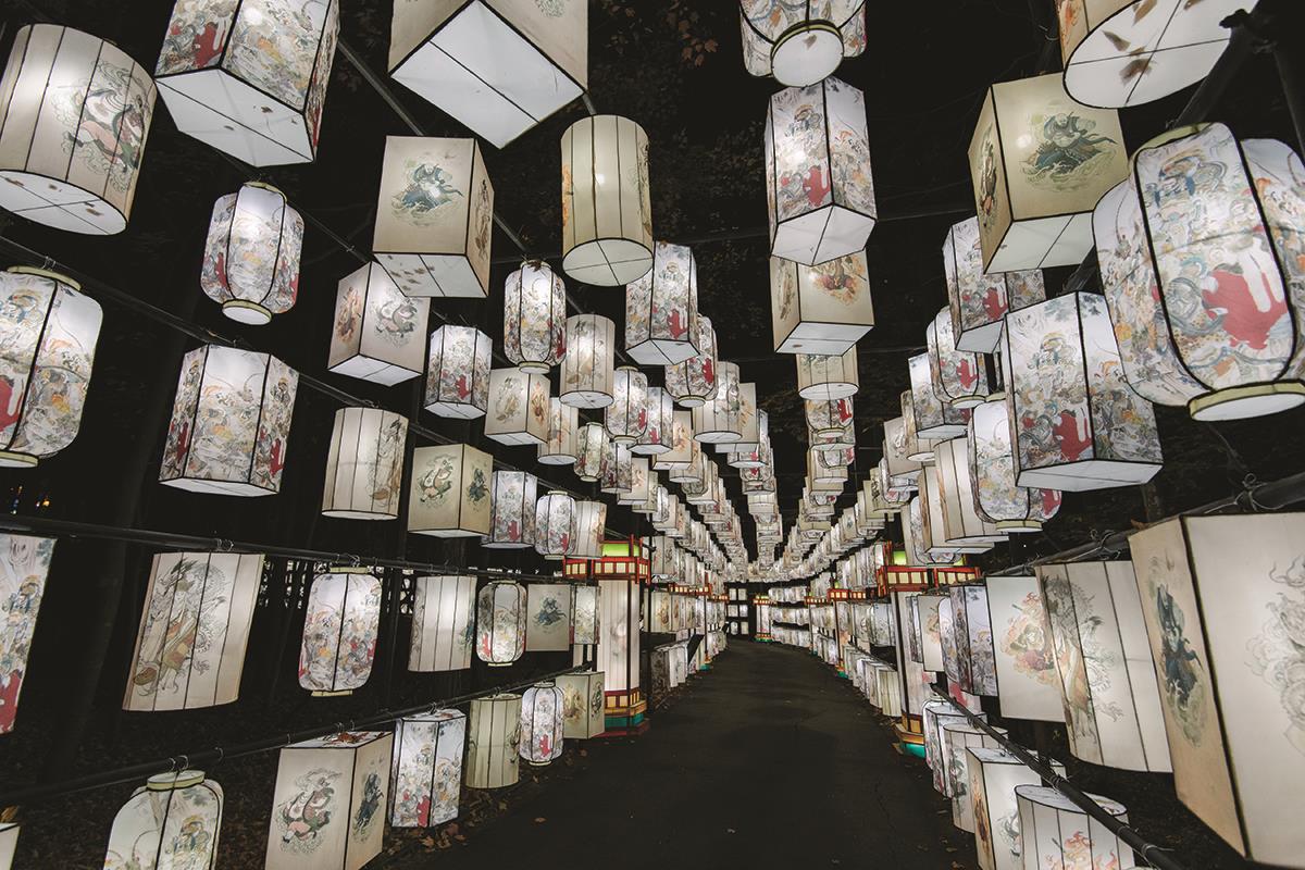 Chinese Lantern Festival lanterns