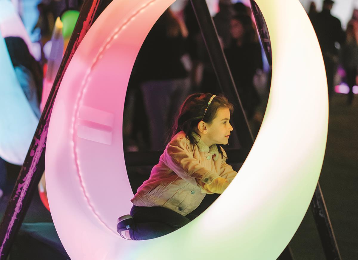 Child at Chinese Lantern Festival