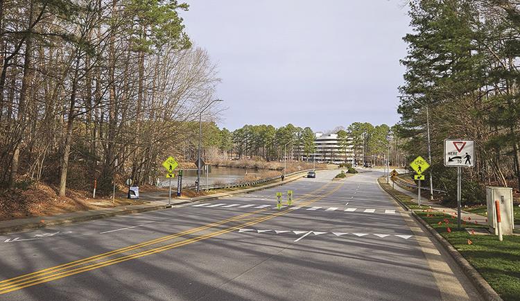 pedestrian walkway improvements