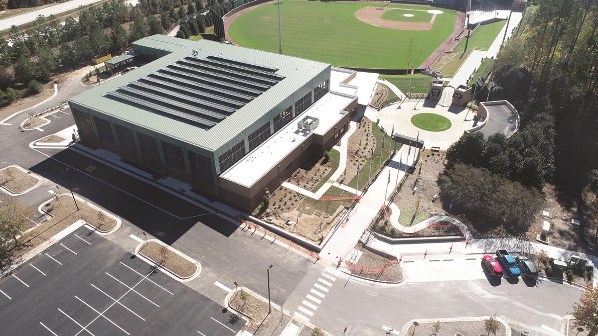 Drone footage of USA Baseball