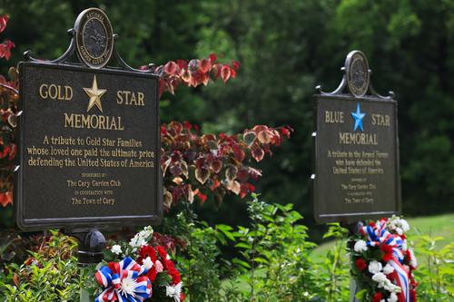 Gold Star and Blue Star Memorials at Veterans Freedom Park