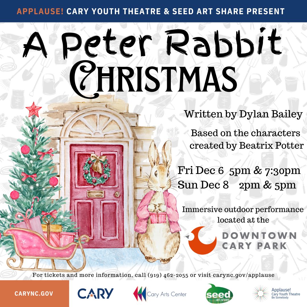 A Peter Rabbit Christmas Social Media Image