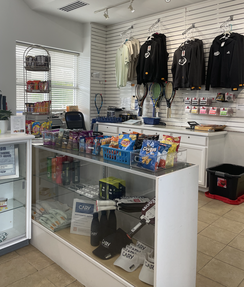 Pro Shop Snacks and Merchandise