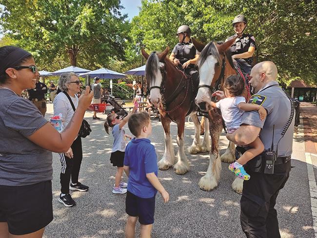 police at public safety day