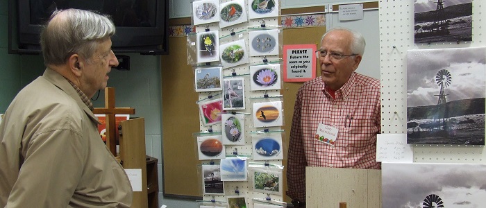 Vendors at the Holiday Arts and Crafts Fair