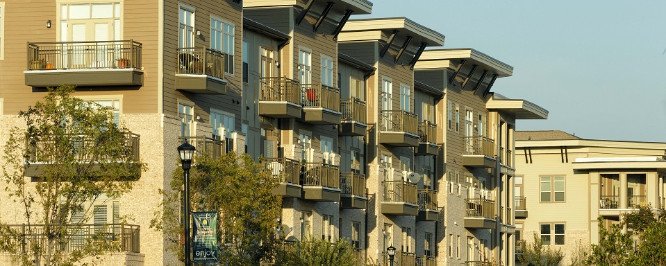 Apartment building in Cary