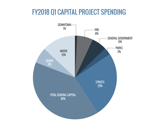 FY2018 Q1 Capital Project Spending